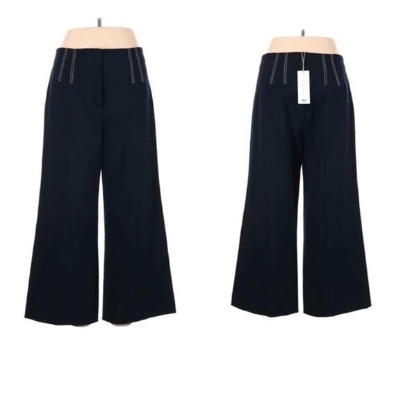 Veronica Beard Pants - VERONICA BEARD Wide Leg Trousers 